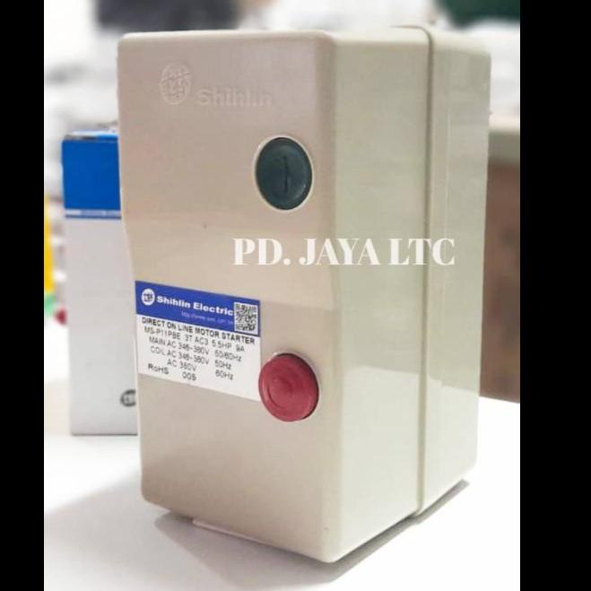 Start | Shihlin Direct Online Starter (Dol) 380V 9A Ms-P11Pbe - Motor Starter