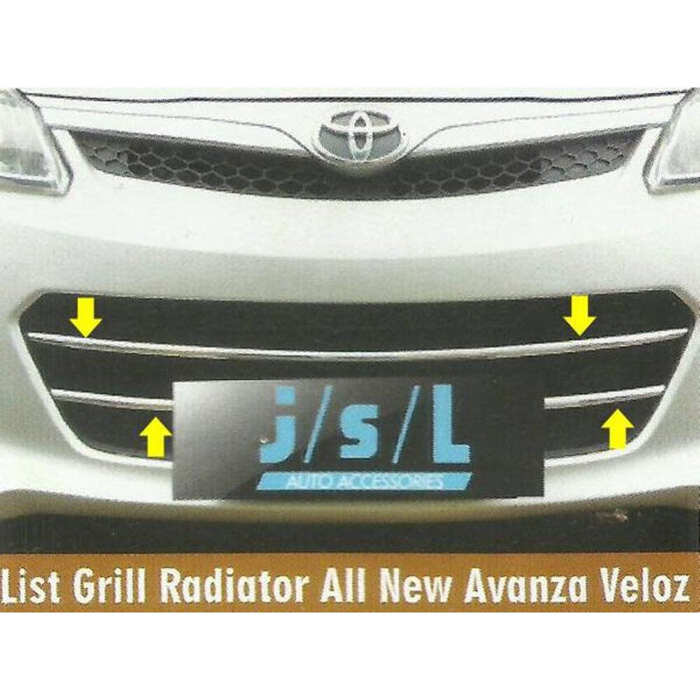 List Bumper Depan All New Avanza Veloz