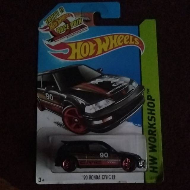 Hot Wheels 90 HONDA CIVIC EF