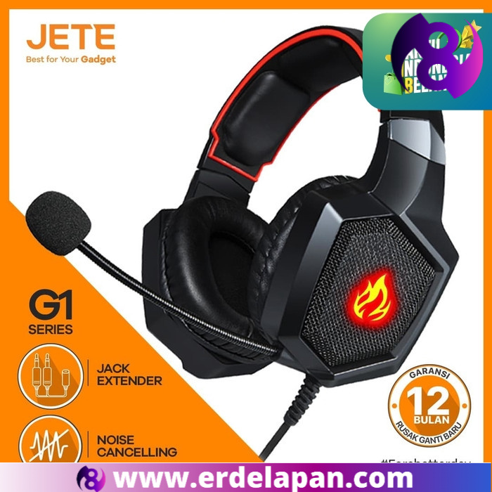 Headphone | Handsfree | Headset Gaming JETE G-1