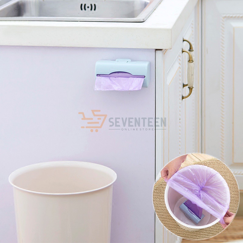 SEVENTEEN DISPENSER KANTONG PLASTIK ROLL DISPENSER KANTONG SAMPAH PLASTIK SAMPAH GULUNG TRASH BAG HOLDER