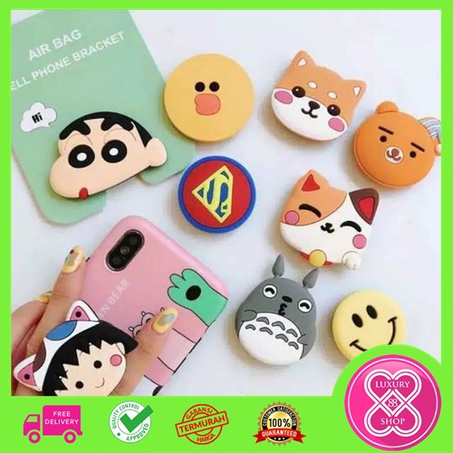 Pop Socket Hp 3D Karakter Lucu