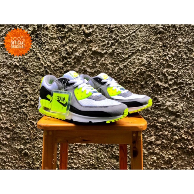 Nike Air Max 90 White/Light Smoke Grey/Black/Particle Grey