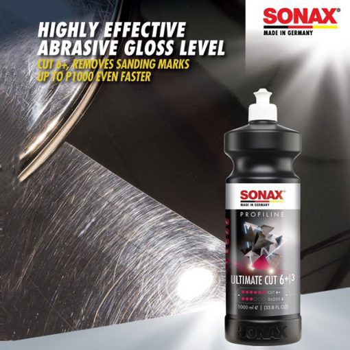 SONAX Profiline ULTIMATE CUT 6 Plus 1 Liter Kompon Kasar Tinggi Hapus Baret Dalam MURAH