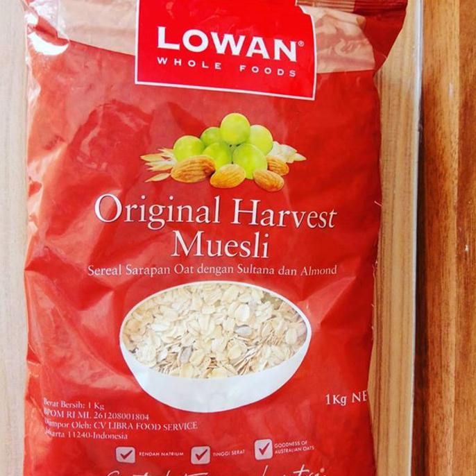 

Terfavorit LOWAN ORIGINAL HARVEST MUESLI 1kg