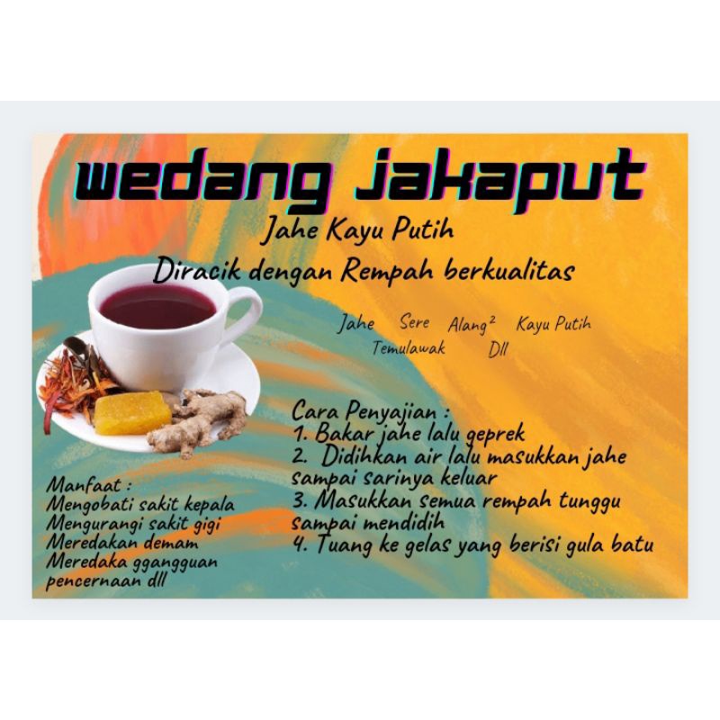 

Wedang jakaput