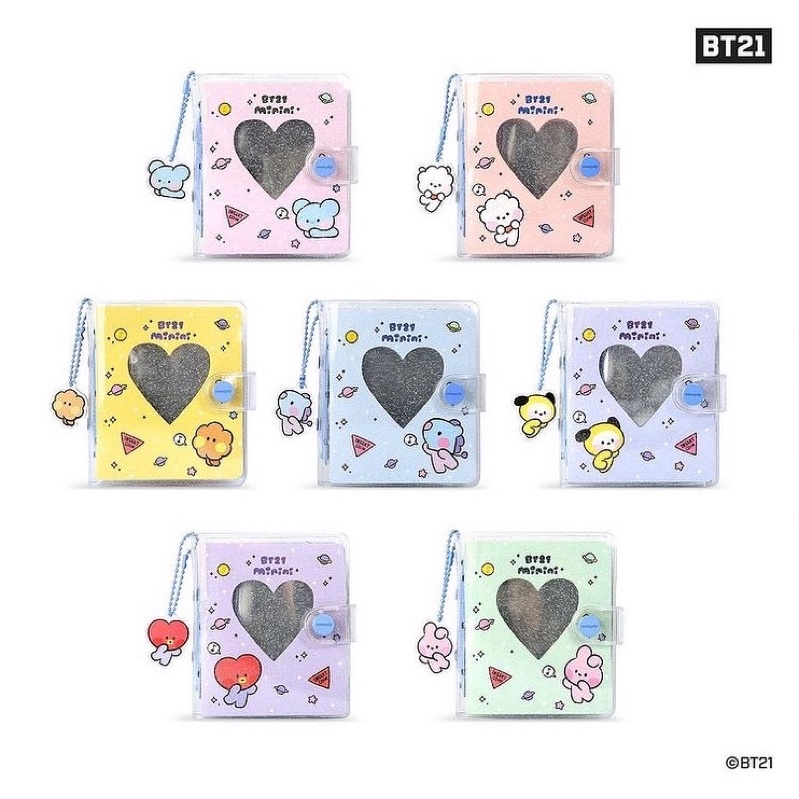 [PRE ORDER] BT21 MININI BINDER COLLECT BOOK PHOTOCARD BINDER BT21