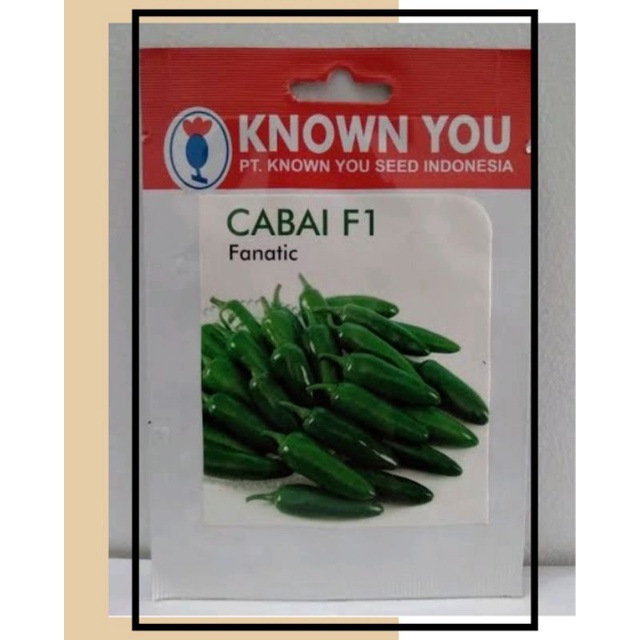 Benih/bibit Cabai Jalapeno Pouch (Known You)