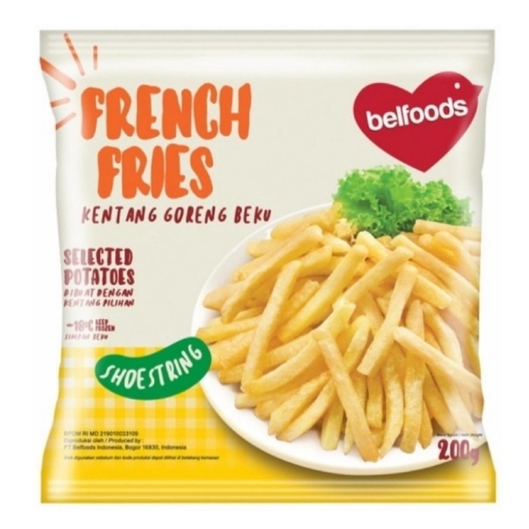

BELFOODS KENTANG SHOESTRING 200g