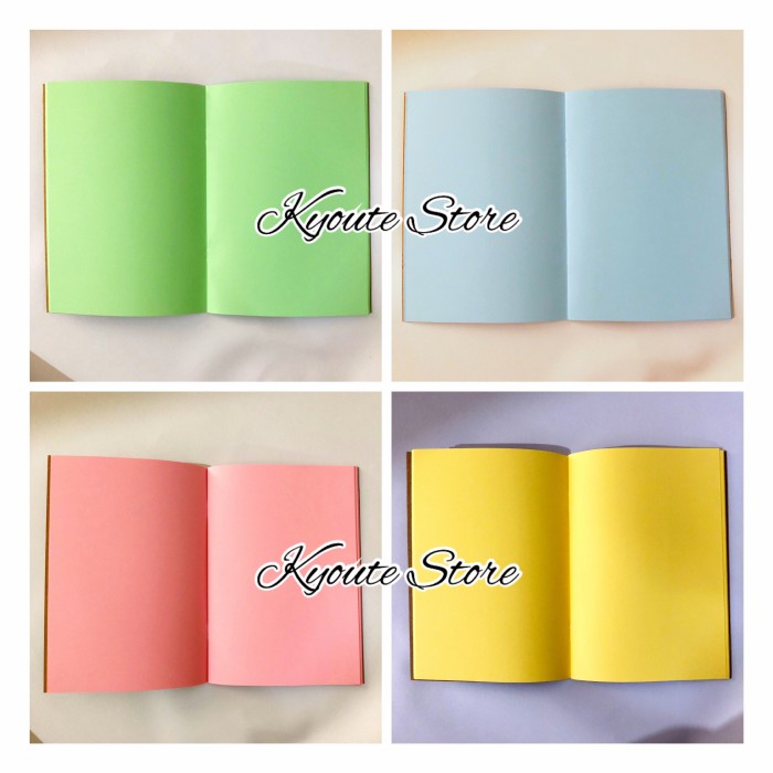 

Wow Buku Tulis Polos Warna A5 Kyoute Menulis Lettering Catatan Jurnal Bagus