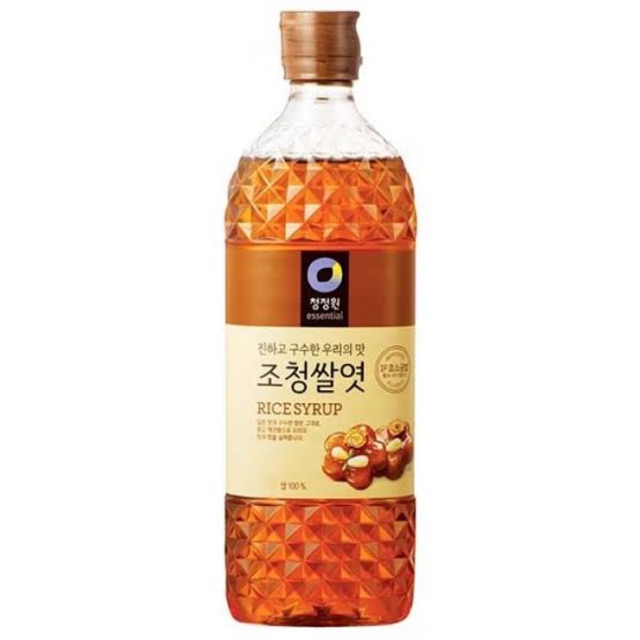 

Rice malt syrup - sirup gula cair dari beras (조청쌍엿)