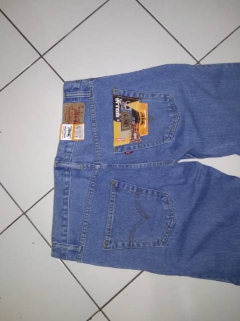 CELANA JEANS PRIA STANDAR FIT REGULER PRIA JUMBO size 39 40 41 42 43 44 CELANA PANJANG PRIA