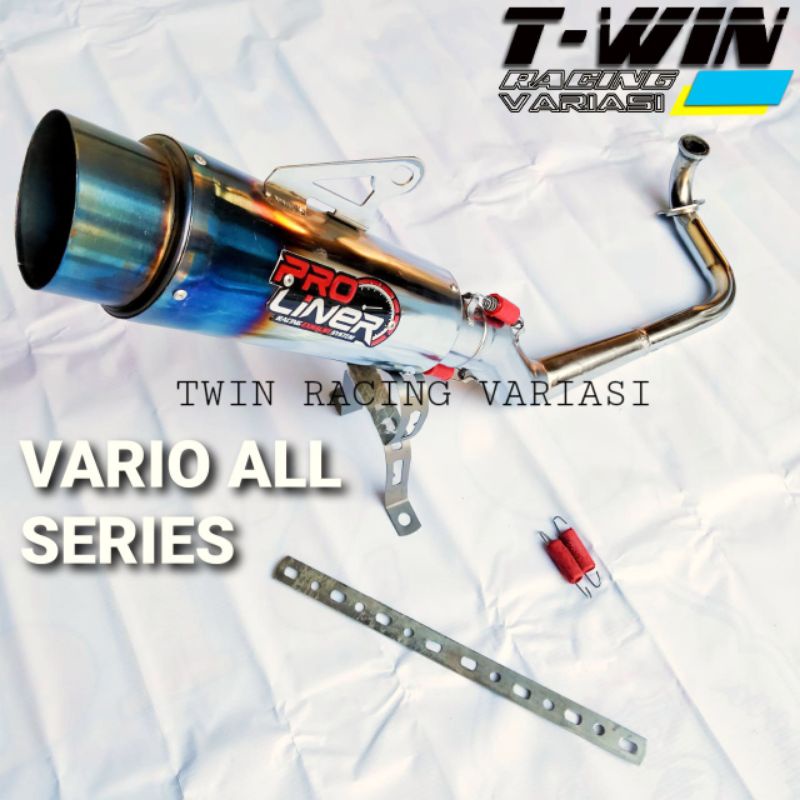 Knalpot Pro Liner Bluemoon Vario All Series (110 Old/New 125 Old/New 150 Old/New)