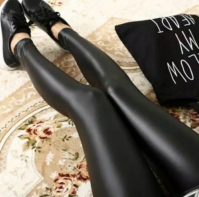 BEST SELLER LEGGING LATEX IMPORT &amp; LYCRA IMPORT / Legging Kulit