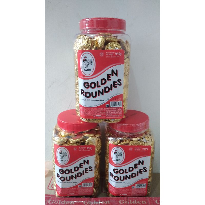 

GOLDEN ROUNDIES// COKLAT COIN / COKLAT KOIN / COKLAT AYAM JAGO