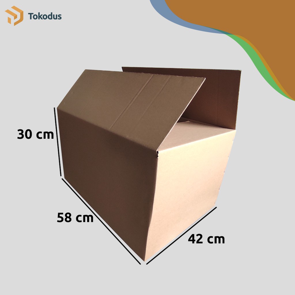 

Kardus Karton Box 58x42x30 cm Dus Packing Besar Pindahan Tebal Jumbo - Tokodus Bandung