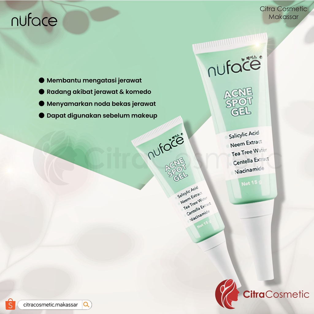 Nuface Acne Spot Gel Treatment 15 Gr