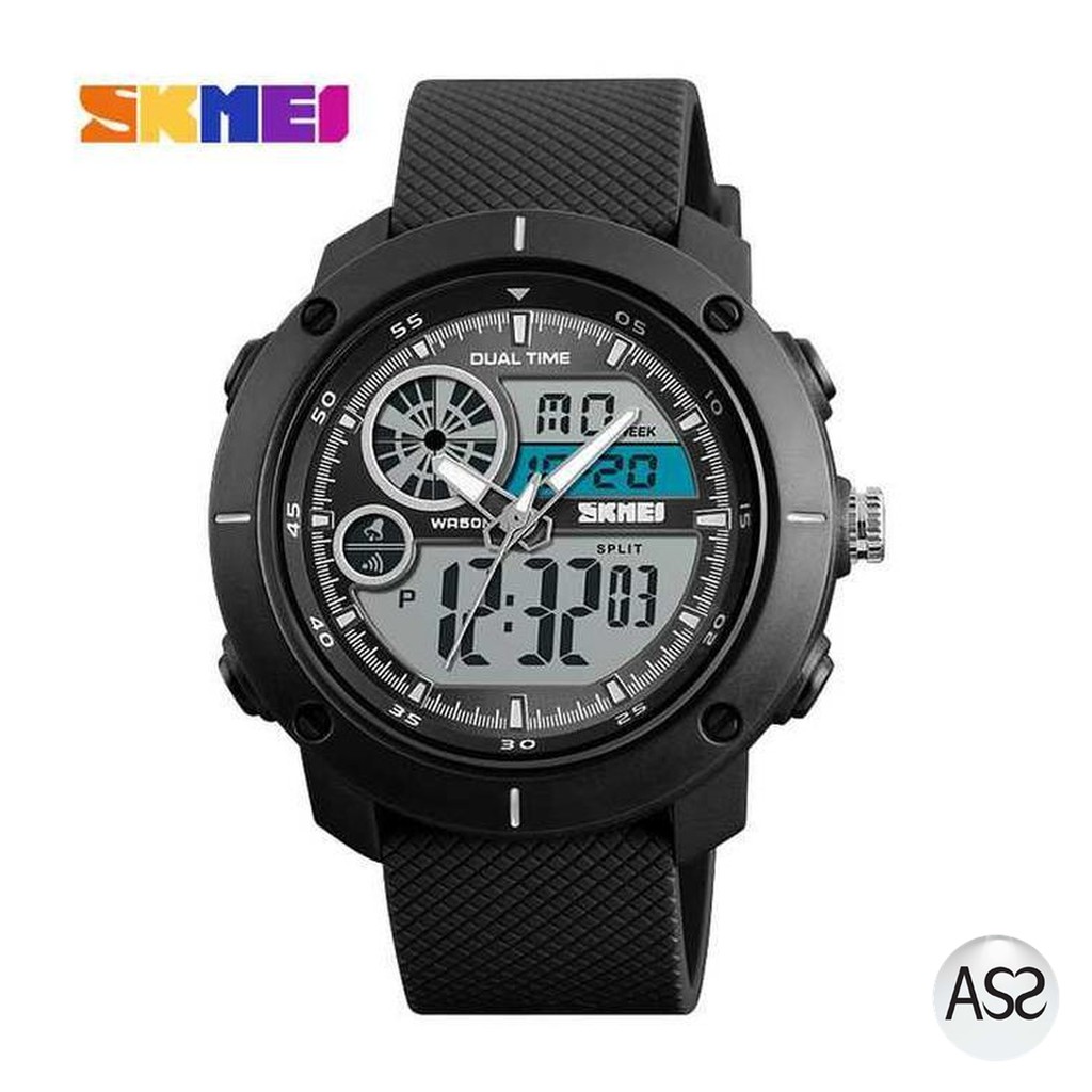 ASS Shop - SKMEI Jam Tangan Digital Analog Pria - 1361