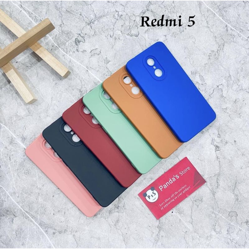 Softcase Pro Camera Redmi 5 Candy Case Full Color 3D Silikon TPU