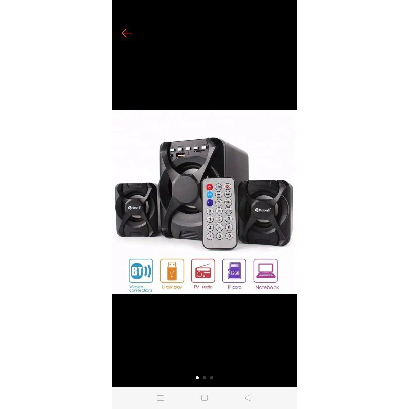 speaker bluetooth kisonli