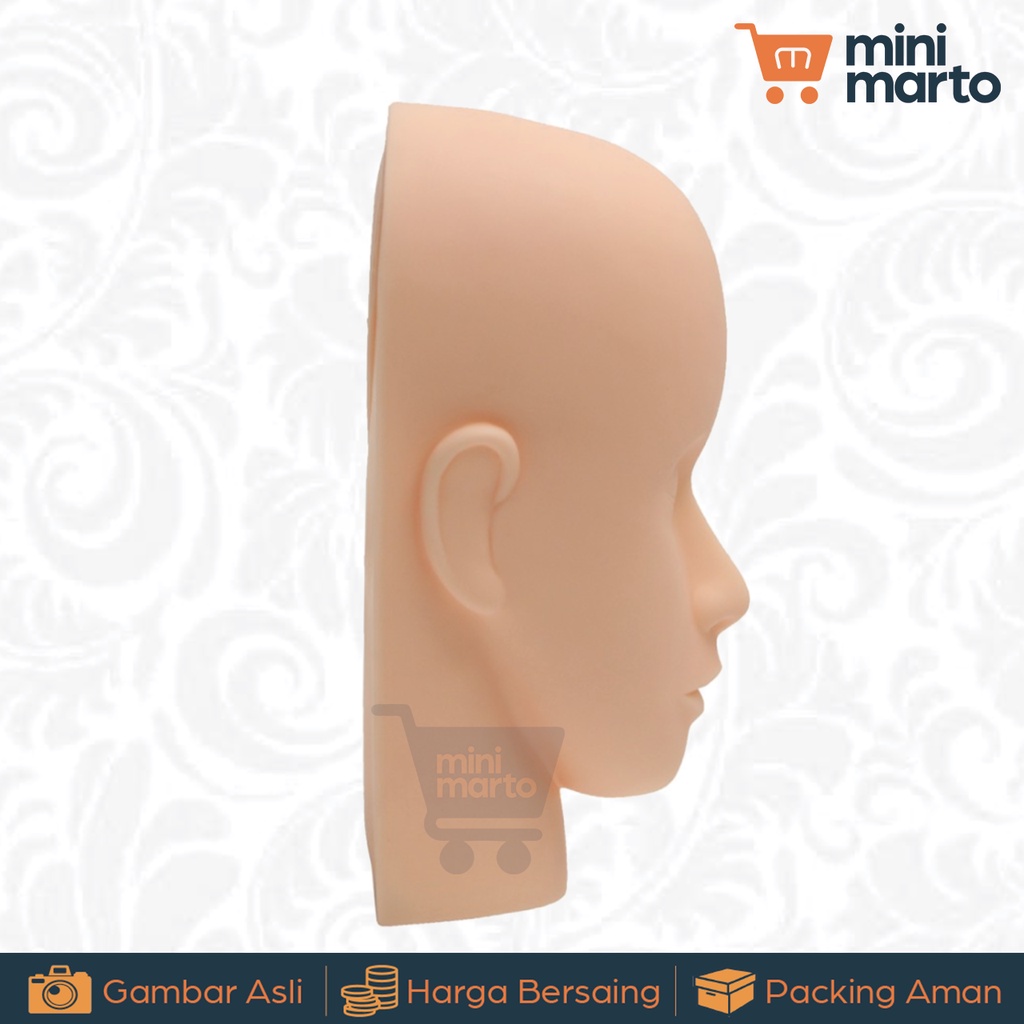 Head Mannequin Kepala Manekin Training Head for Eyelash Make Up Sulam - Minimarto