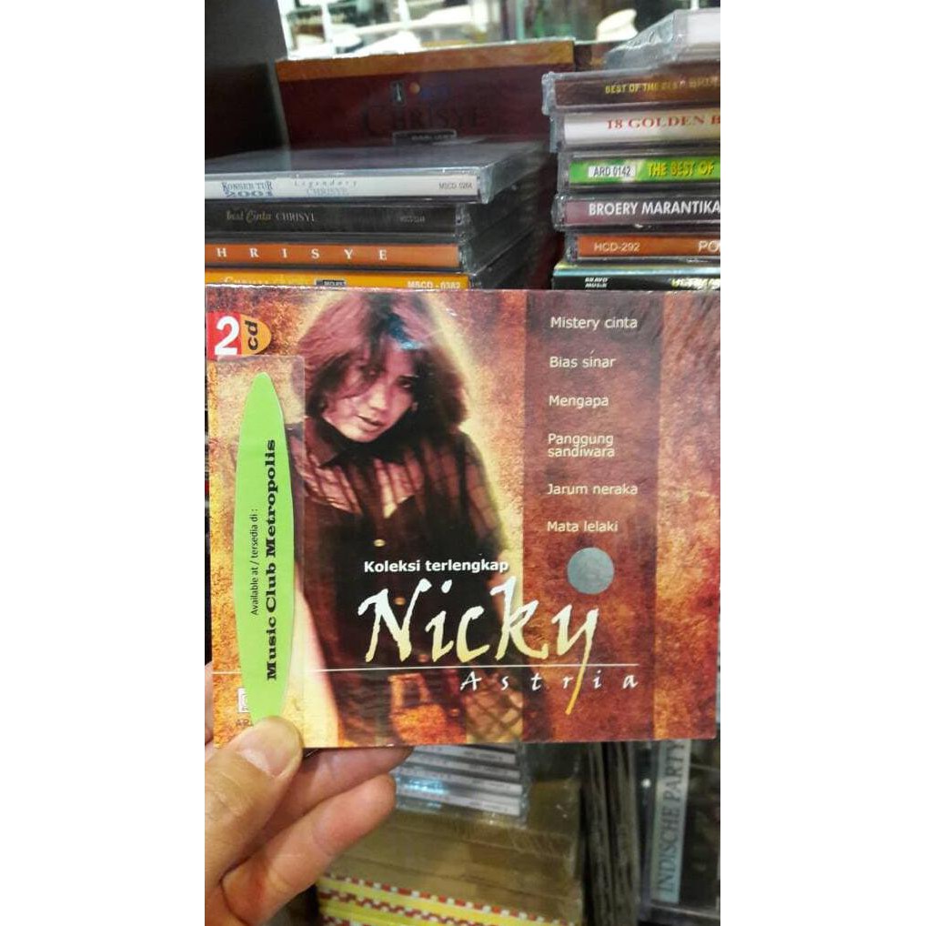 Sale Cd Nicky Astria - Koleksi Terlengkap (2Cd)