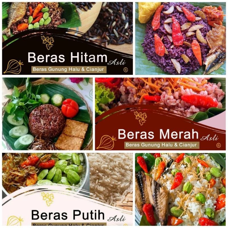 nasi liwet beras merah instan 300gr