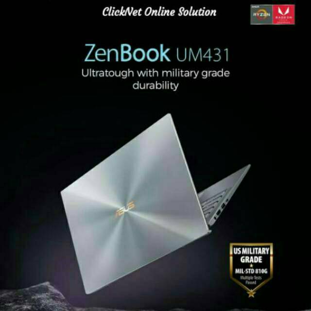 ASUS ZenBook UM431DA-AM501T Ryzen 5-3500U/8GB/512GB SSD/VEGA 8/ Win10