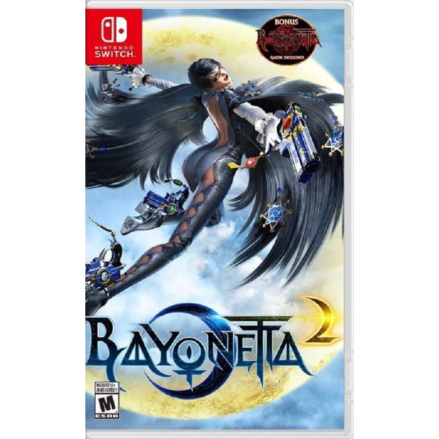 Kaset Bayonetta 2 Nintendo Switch Second Mulus Cartridge
