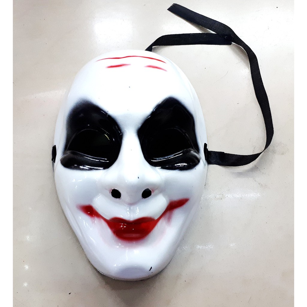 TOPENG HANTU JOKER MURAH HALLOWEEN SCARY MASK COSTUME PARTY PESTA TOPENG MONSTER HANTU JOKER MURAH