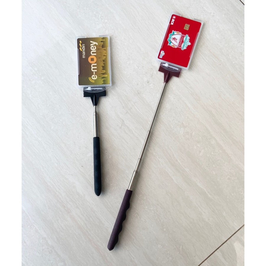 TONGTOL 3.0 BESI / Tongkat  Kartu E Toll Besi Flexible 73cm