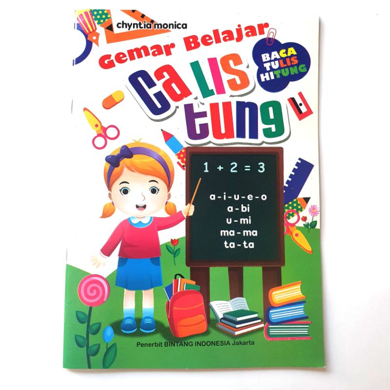 Paket BUKU CALISTUNG (5 buku)