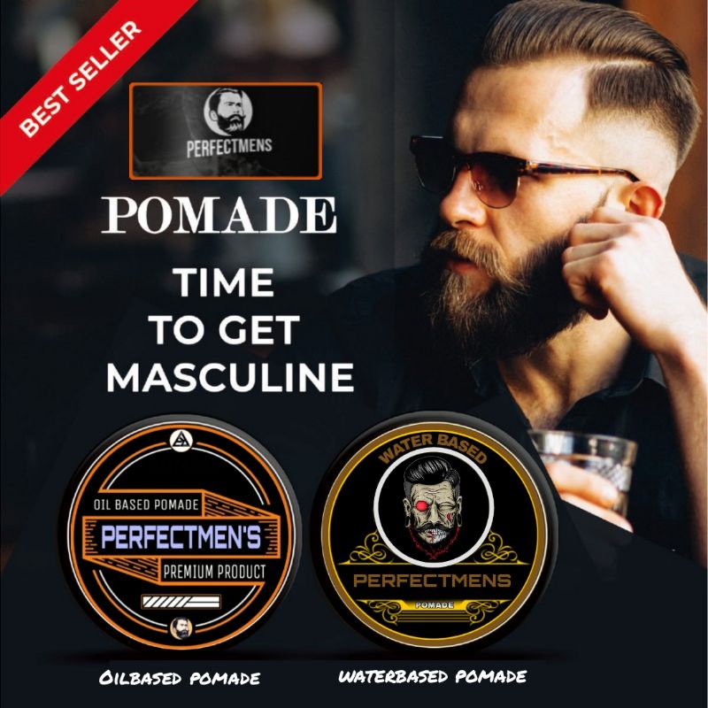 GROSIR POMADE OILBASED DAN WATERBASED MURAH POMADE OIL BASED  WATER BASED TERMURAH TERLARIS POMADE WANGI MINYAK RAMBUT COWOK GRATIS SISIR + STIKER Pomade pria minyak rambut pria pomade rambut klimis pomade original premium