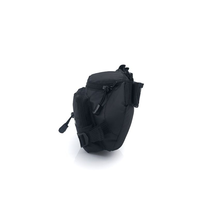 PREMIUM Tas Selempang Pria Terbaru Hitam Waterproof Anti Air | Slempang Gress Distro Cowok | Selempang Kekinian | Tas Pinggang Waistbag Slingbag Bahan Bimo