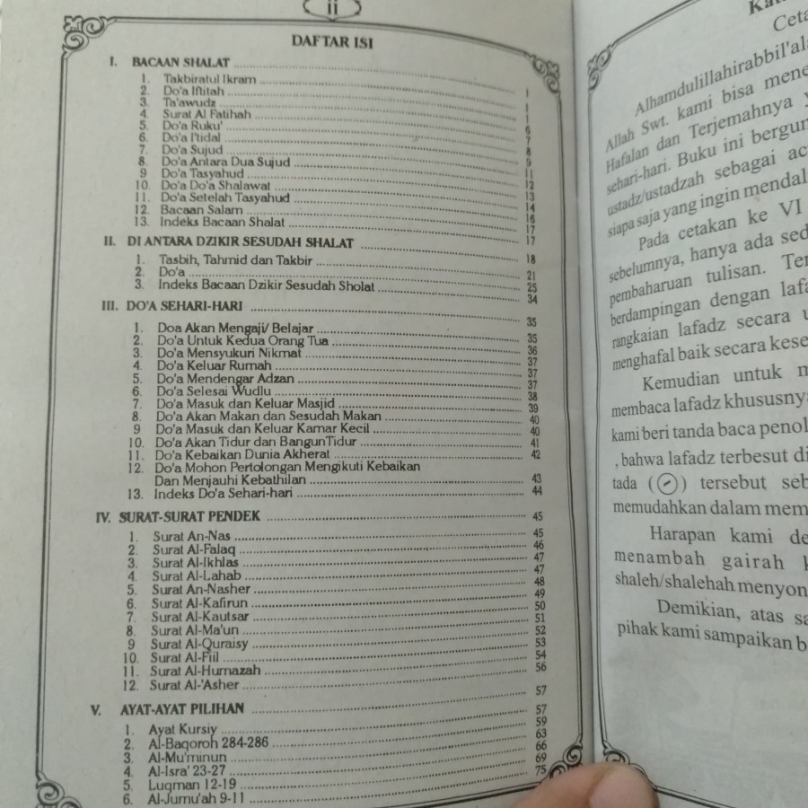 Kumpulan Materi Hafalan dan Terjemahnya