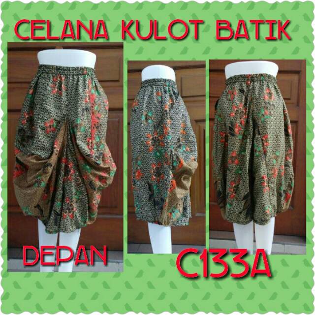 Celana Kulot Batik New model, modern, nyaman, berkualitas