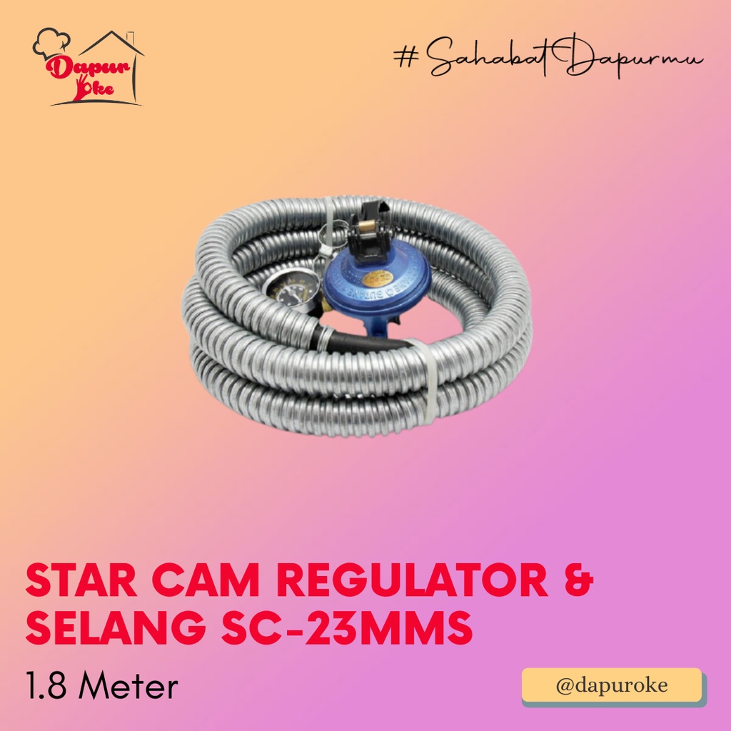 Star Cam Regulator & Selang SC-23MMS