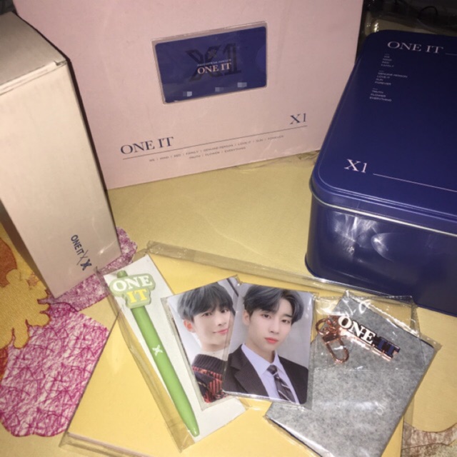 X1 OFFICIAL ONE IT FANKIT SHARING - EUNSANG DOHYON HYUNGJUN JUNHO