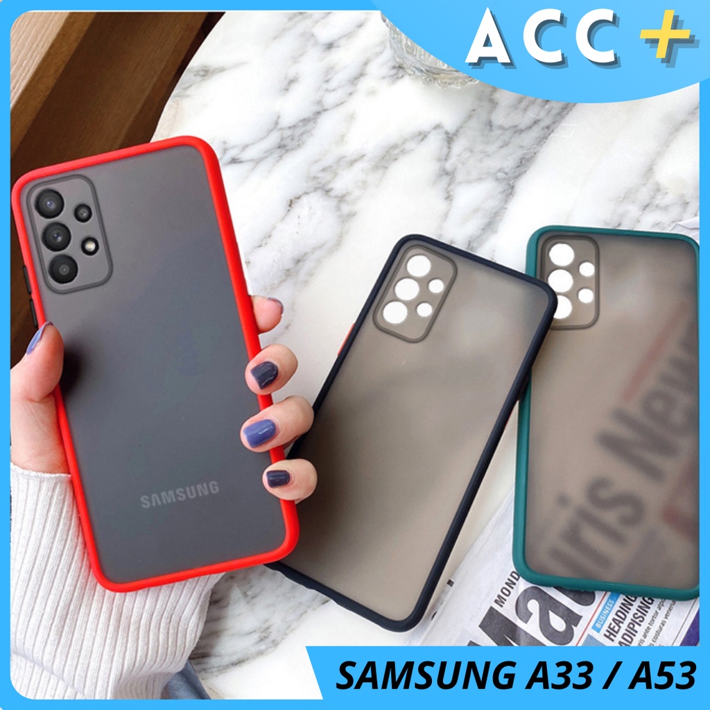 Casing My Choice Ponsel Matte Samsung A33 / A53 5G Tembus Pandang untuk