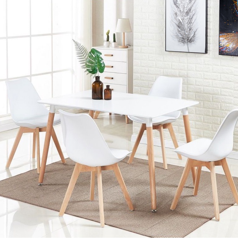 iCreate Paket Meja Makan set 1 Meja + 4 Kursi Makan