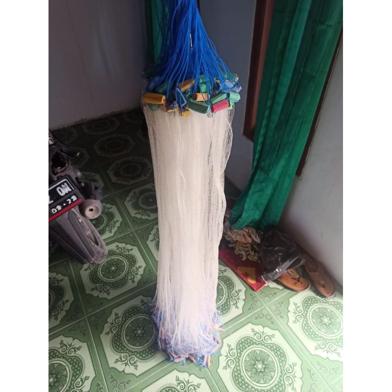 Jaring Ikan siap pakai 3/4inc panjang 50meter