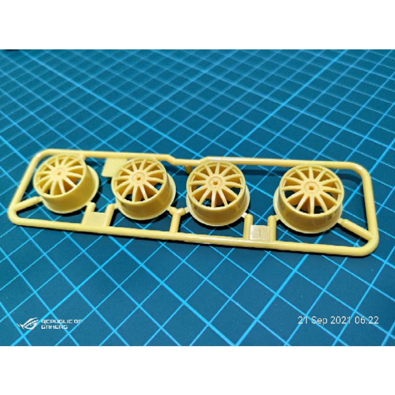 Velg Tamiya Fin kuning