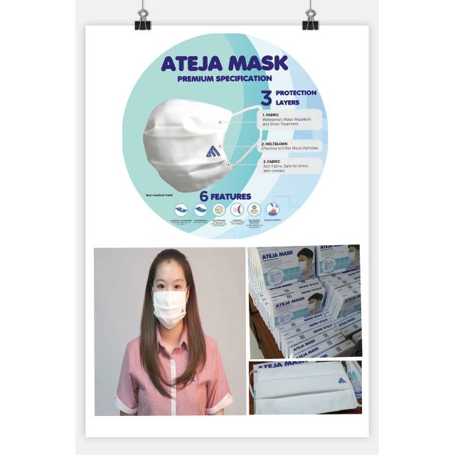 MASKER KAIN ATEJA