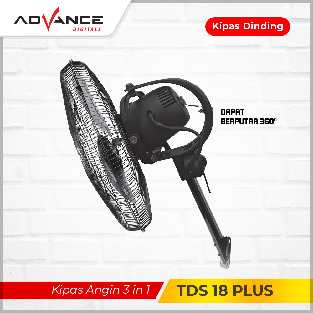 Advance Kipas Angin 3 IN 1 Fan TDS 18 Garansi 1 tahun