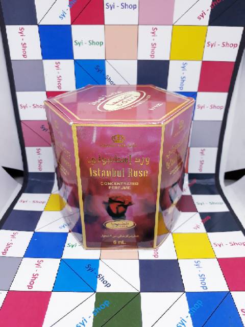 Parfum ISTAMBUL ROSE By Dobha Roll On Non Alkohol 6ml