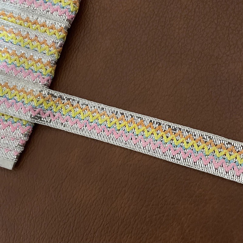 RENDA INDIA/ RENDA BOHEMIAN 2 CM UNTUK PINGGIRAN BAJU INDIA/ DRESS DLL