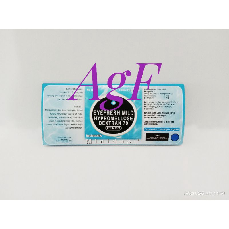 Cendo Eyefresh Mild Minidose (Cendo)