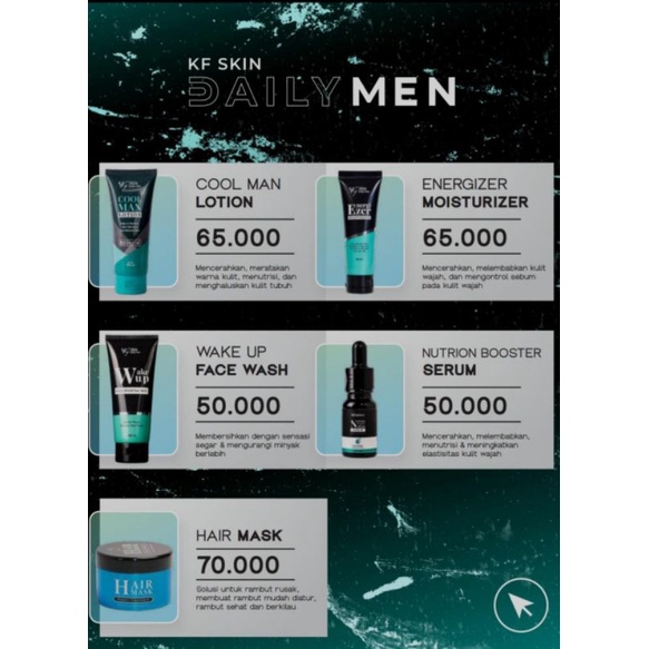 KF skin DAILY MEN