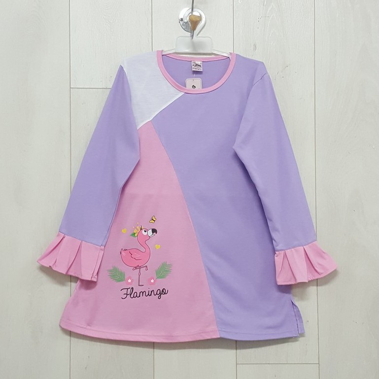 TUNIK KAOS  ANAK  PEREMPUAN  789 7 9TAHUN KREASI MODE 