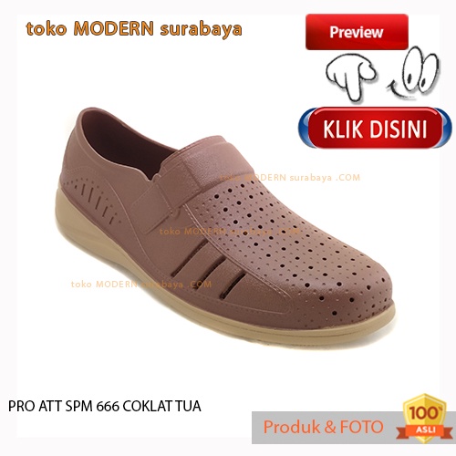 PRO ATT SPM 666 sepatu pria casual slip on karet